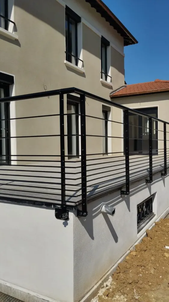 Garde corps sur mesure à Estrablin